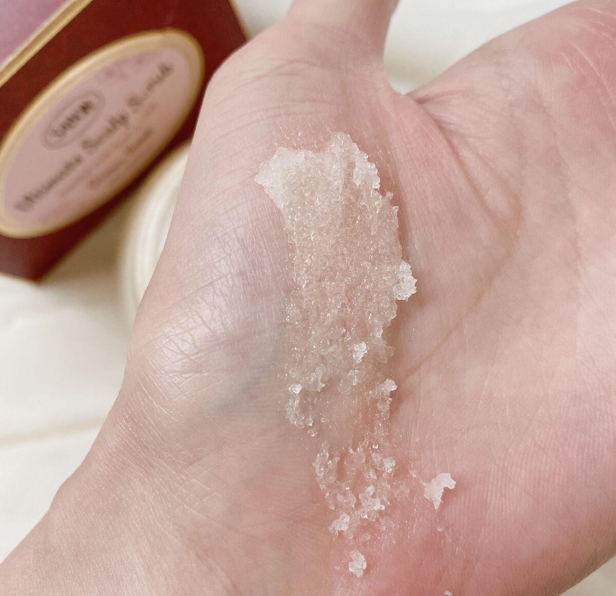 ヘッドスクラブ グリーン・ローズ/SABON/ヘッドスクラブを使ったクチコミ（3枚目）