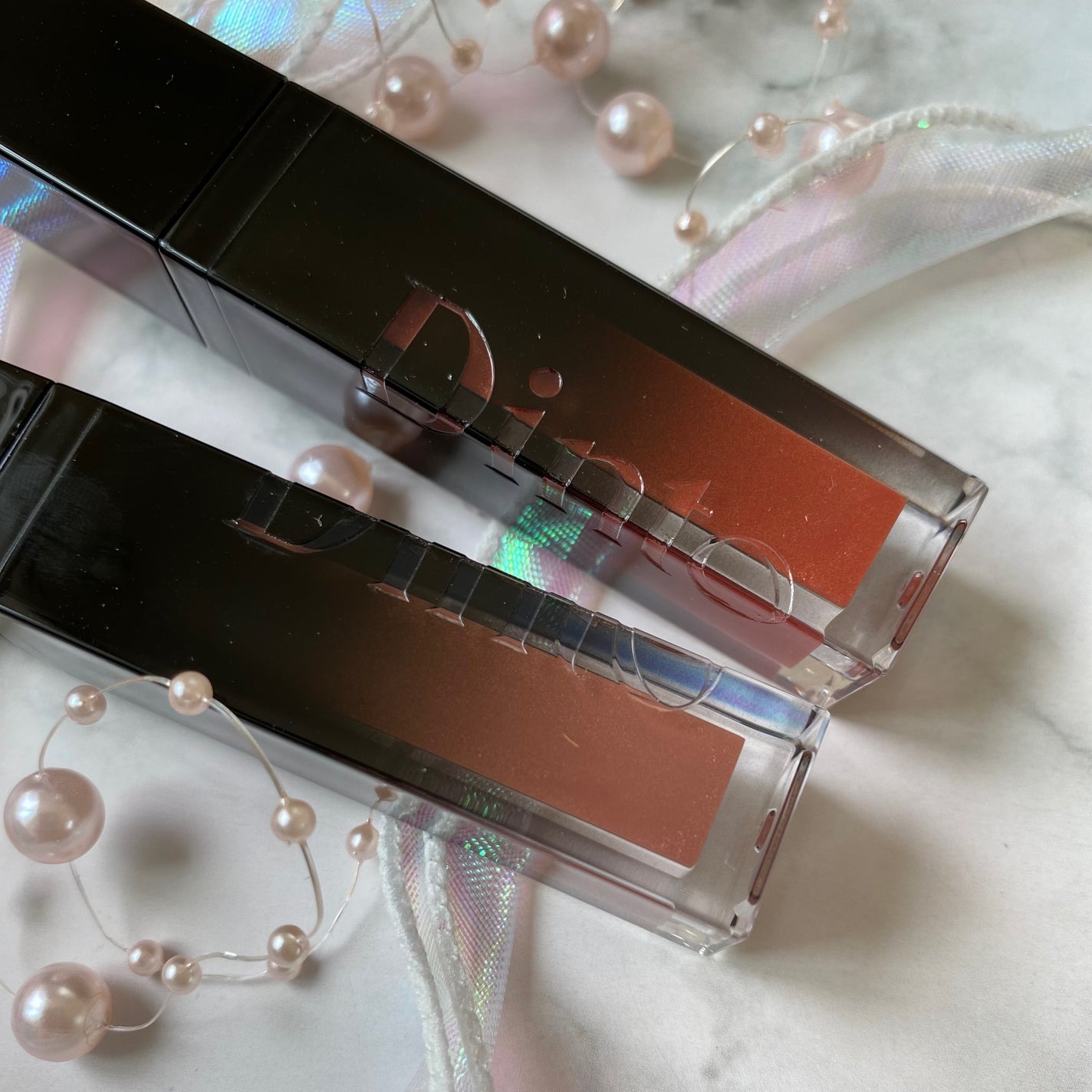 ボリュームパールキッスグロス/Dinto/リップグロスを使ったクチコミ(6枚目)