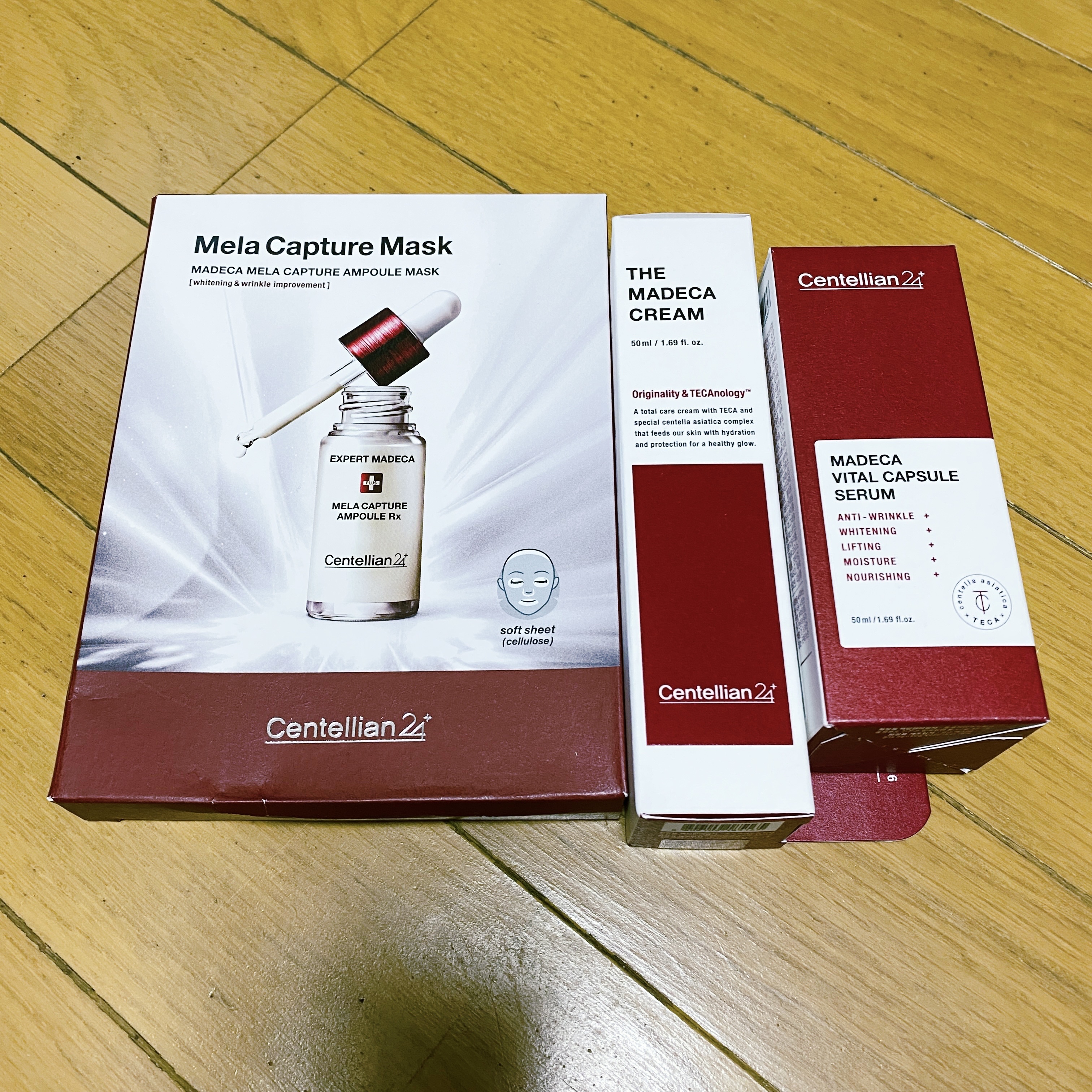 マデカバイタルカプセルセラム/センテリアン24/美容液を使ったクチコミ（2枚目）