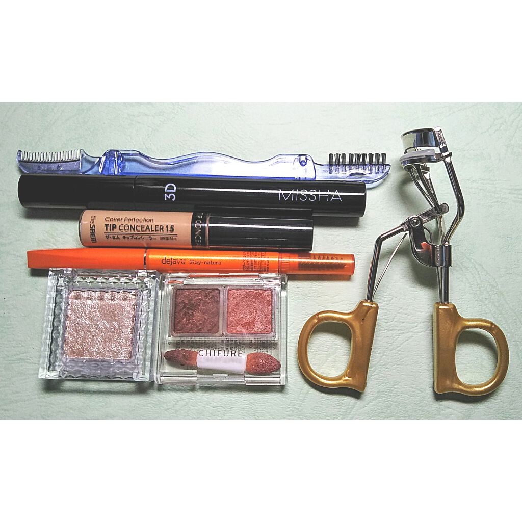 アイ カラー(チップ付)/ちふれ/アイシャドウパレットを使ったクチコミ（2枚目）