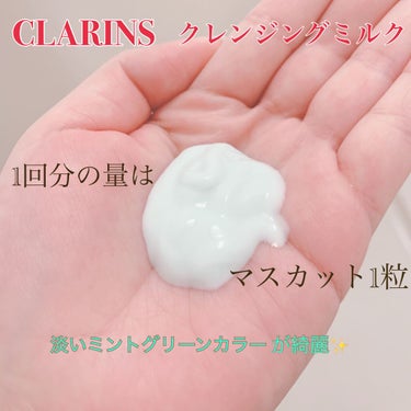 クレンジング ミルク ドライ／ノーマル/CLARINS/ミルククレンジングを使ったクチコミ（2枚目）