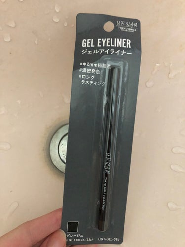  UR GLAM　GEL EYELINER/U R GLAM/ジェルアイライナーを使ったクチコミ（1枚目）