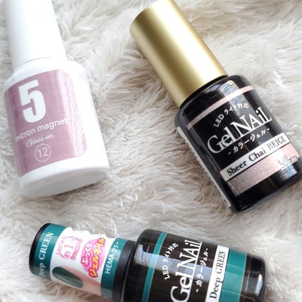 ジェルネイル(ライト対応)/セリア/ジェルネイルを使ったクチコミ(5枚目)