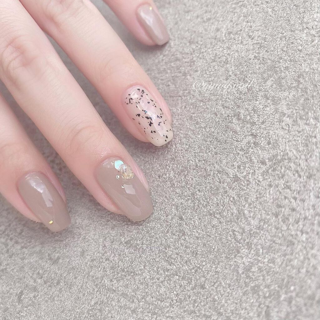 ムードペブルネイル/rom&nd/マニキュアを使ったクチコミ(3枚目)