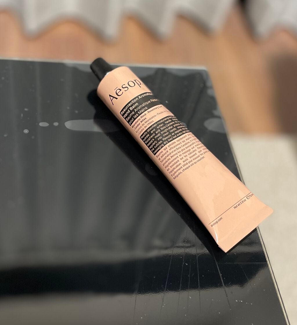 アンドラム アロマティック ハンドバーム/Aesop/ハンドクリームを使ったクチコミ(3枚目)