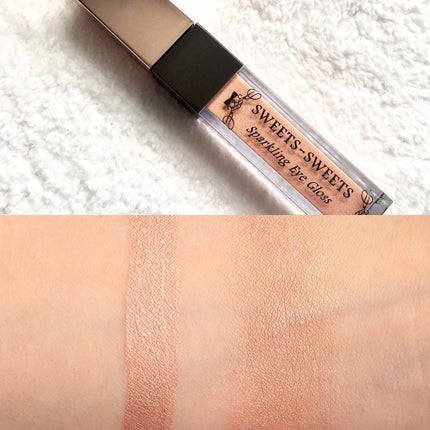 スパークリングアイグロス 10 テラコッタオレンジ/スウィーツ スウィーツ/リキッドアイシャドウを使ったクチコミ(2枚目)