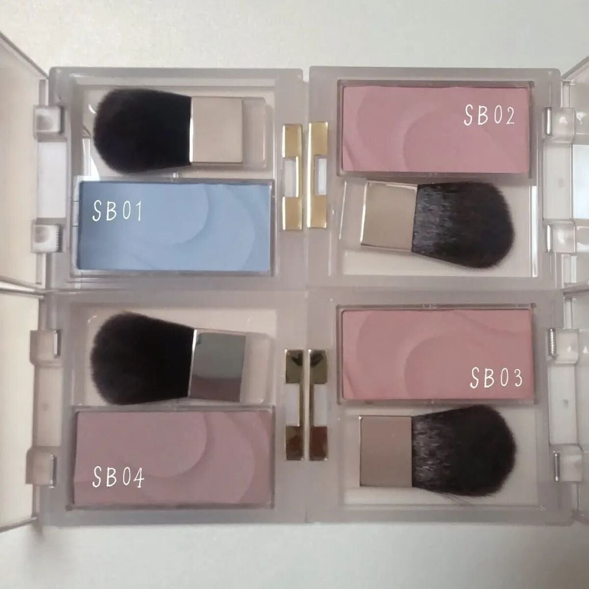 シームレストーン ブラッシュ/excel/パウダーチークを使ったクチコミ(3枚目)