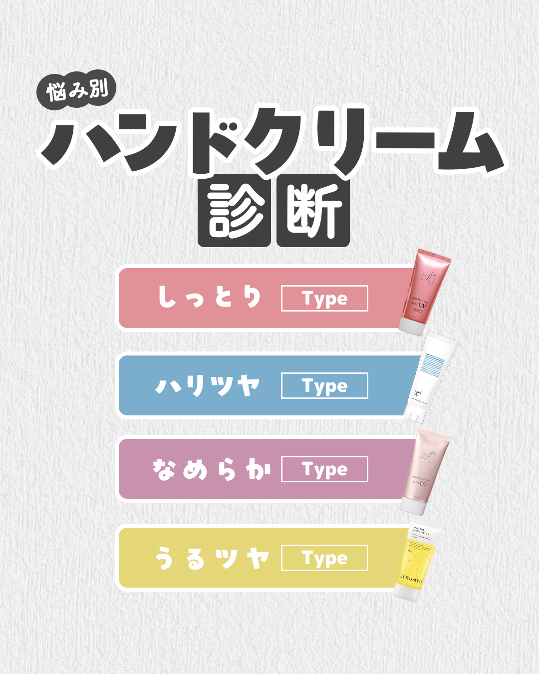 フォーザエフ 薬用 リンクルクリア ハンド UV /ナリスアップ/ハンドクリームを使ったクチコミ（1枚目）