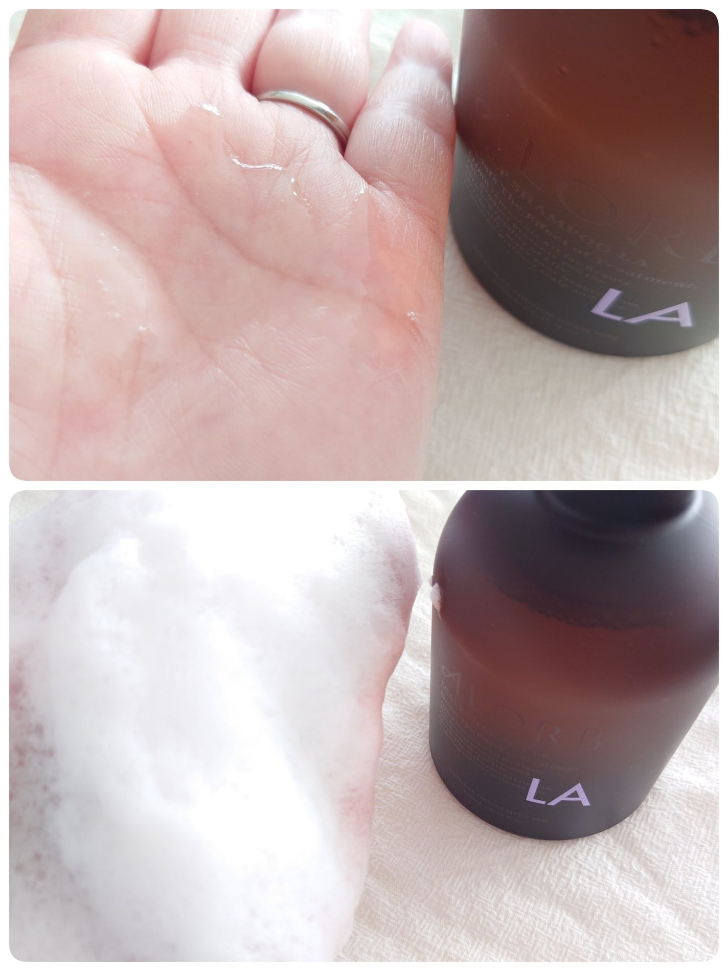 スキャルプシャンプーLA/トリートメントLA/ALORB/サロンシャンプーを使ったクチコミ(2枚目)