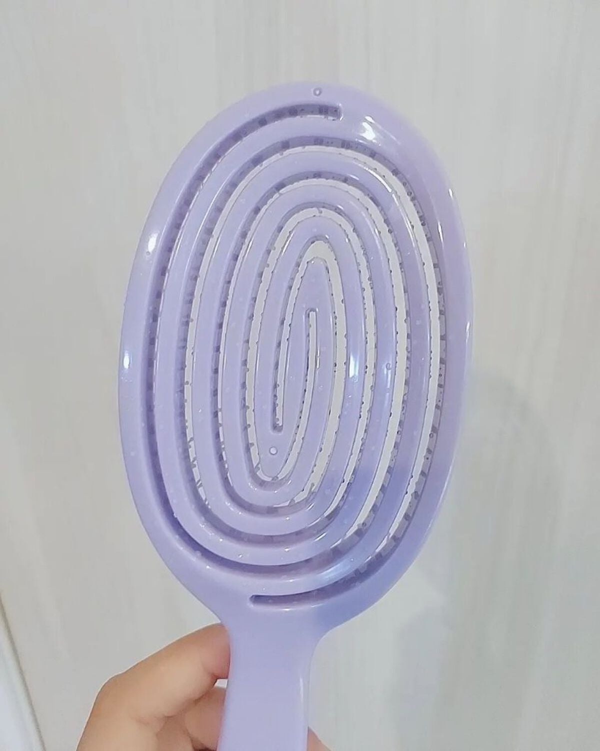 デタングリングブラシ 3Dスーパーフィット/マペペ/ヘアブラシを使ったクチコミ(5枚目)