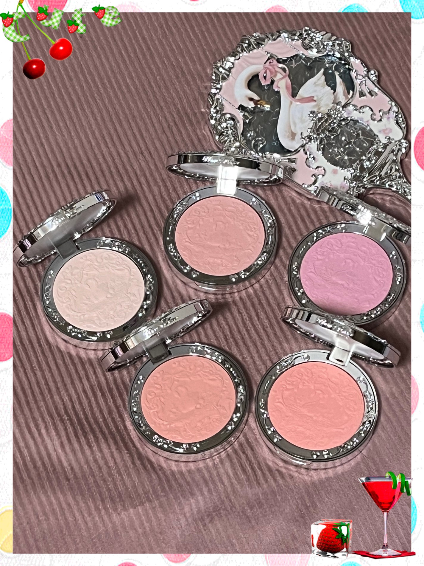 フラワーノーズスワンバレエシリーズ アイシャドウパレット/FlowerKnows/アイシャドウパレットを使ったクチコミ(7枚目)