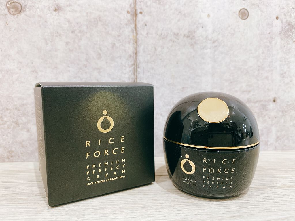 プレミアムパーフェクトクリーム/ライスフォース/フェイスクリームを使ったクチコミ(1枚目)