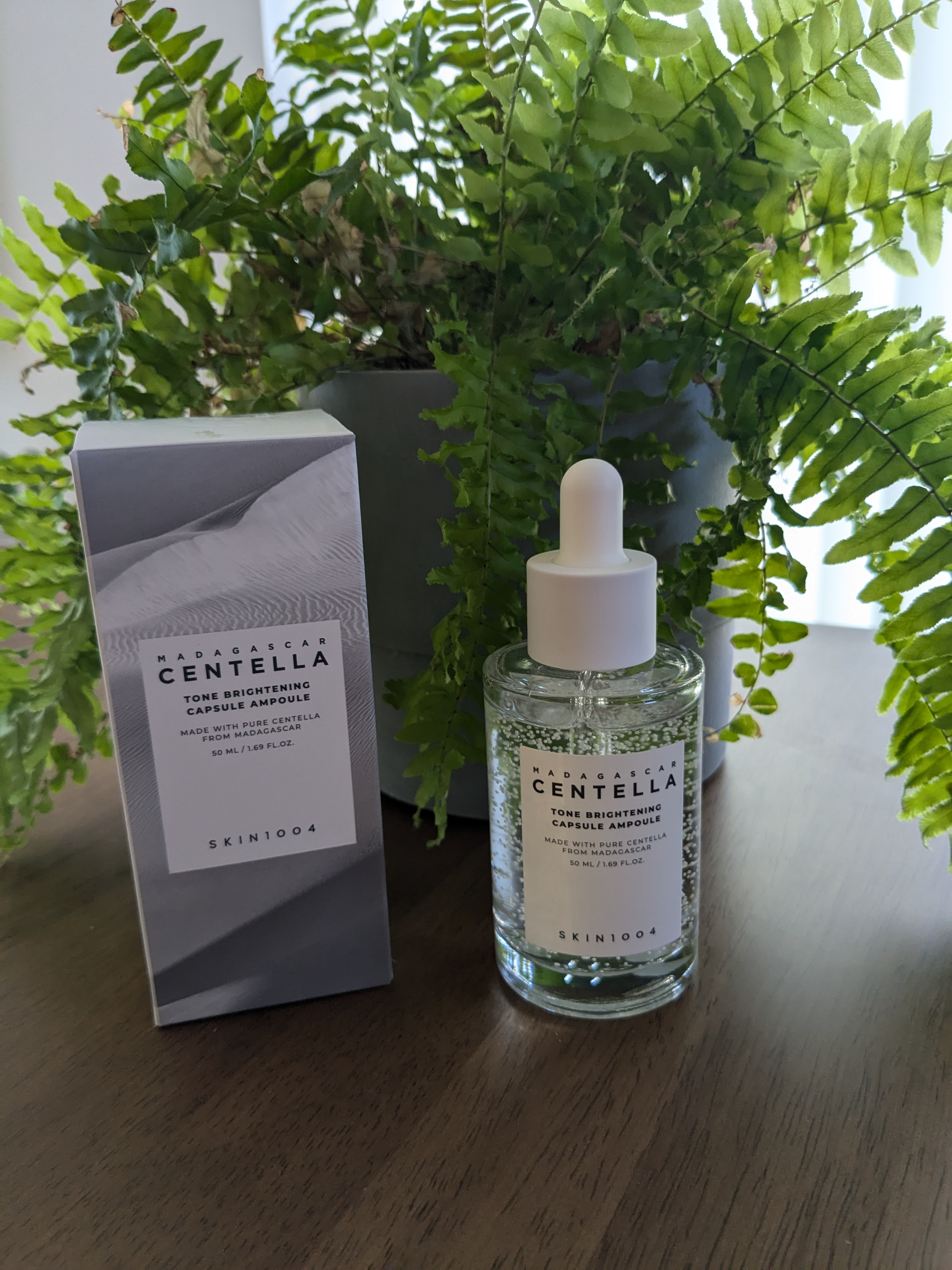 トーンブライトニング カプセルアンプル/SKIN1004/美容液を使ったクチコミ（1枚目）