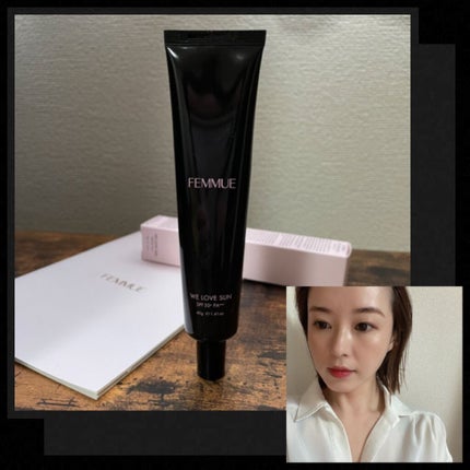 トーンアップUVクリーム SPF50 PA+++/FEMMUE/化粧下地を使ったクチコミ(1枚目)