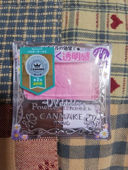 【旧品】パウダーチークス/キャンメイク/パウダーチークを使ったクチコミ(1枚目)