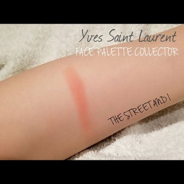 フェイスパレット ストリート＆アイ/YVES SAINT LAURENT BEAUTE/パウダーチークを使ったクチコミ（3枚目）