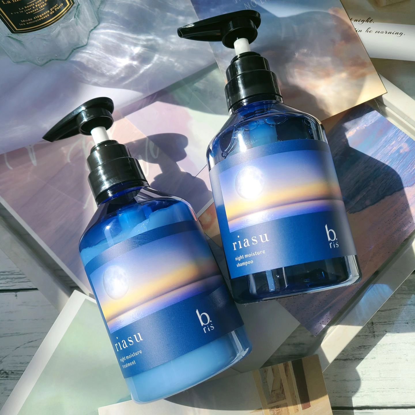 リアス ナイト モイスチャー シャンプー/トリートメント シトラスハーブの⾹り トリートメント 380g/riasu/市販シャンプーを使ったクチコミ（2枚目）