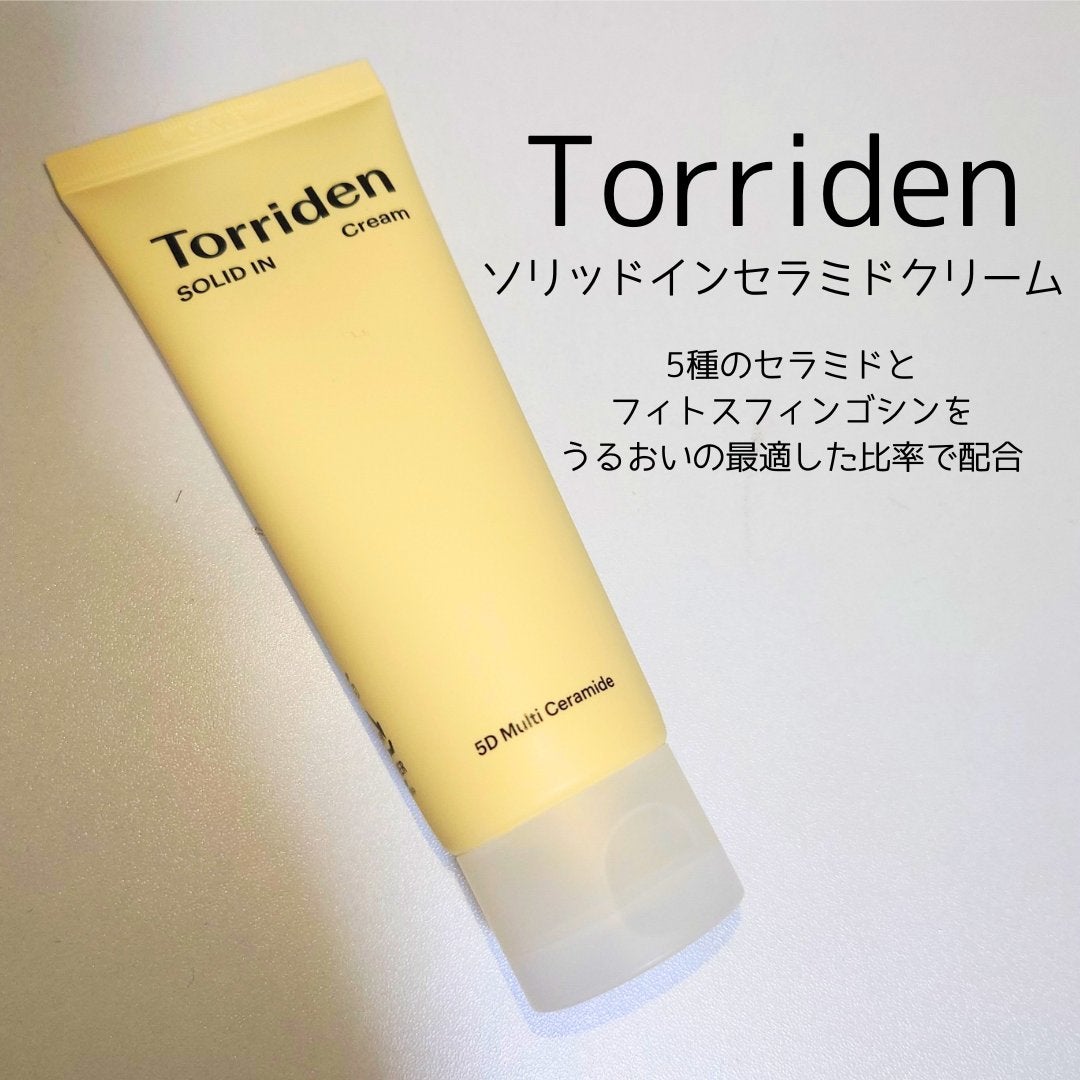ソリッドイン セラミドクリーム/Torriden/フェイスクリームを使ったクチコミ(1枚目)