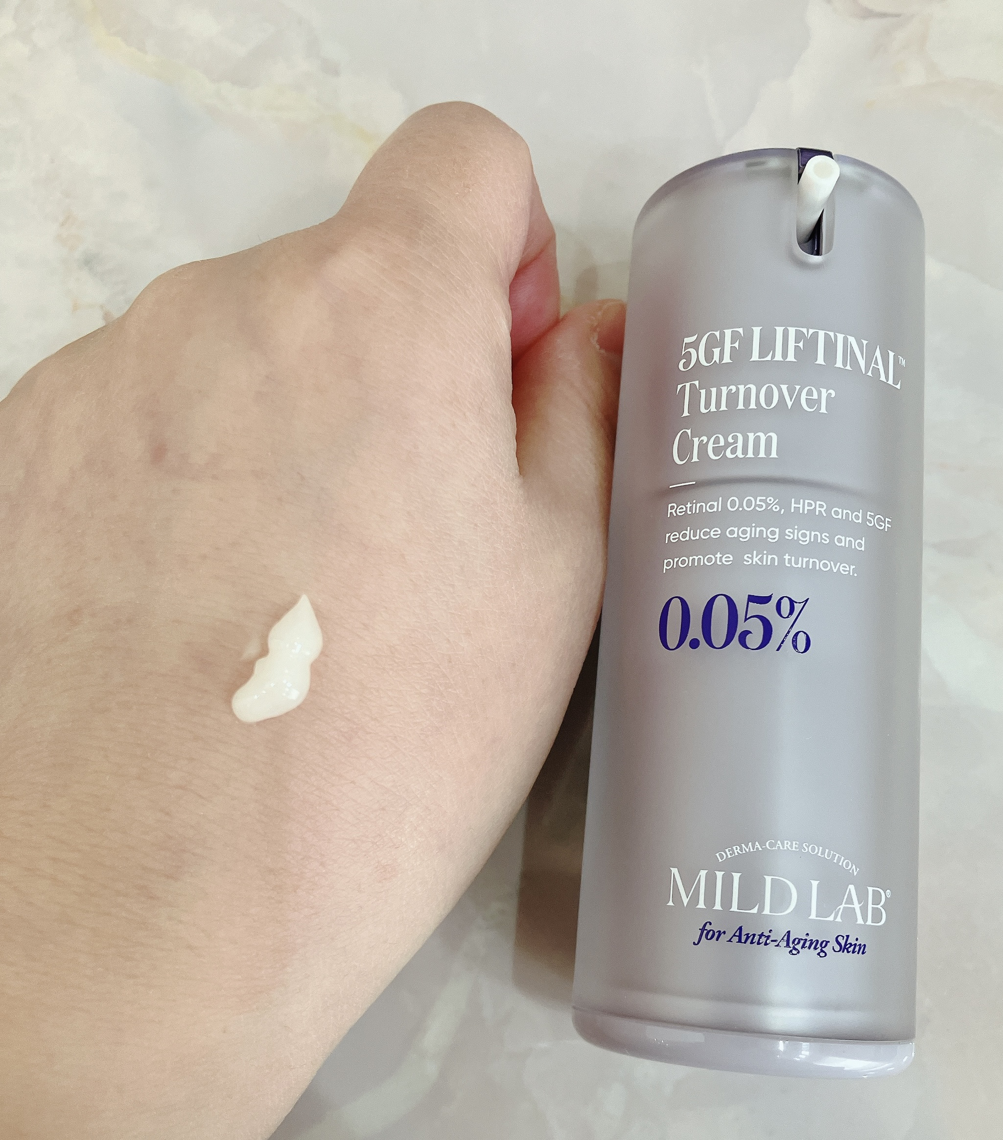 5GF リフティナル ターンオーバー クリーム ／次世代レチノール/Mildlab/フェイスクリームを使ったクチコミ（2枚目）