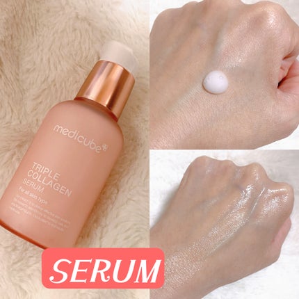 ãã¡èã³ã©ãŒã²ã³ã»ã©ã 3.0/MEDICUBE/çŸå®¹æ¶²ã䜿ã£ãã¯ãã³ãïŒ3æç®ïŒ