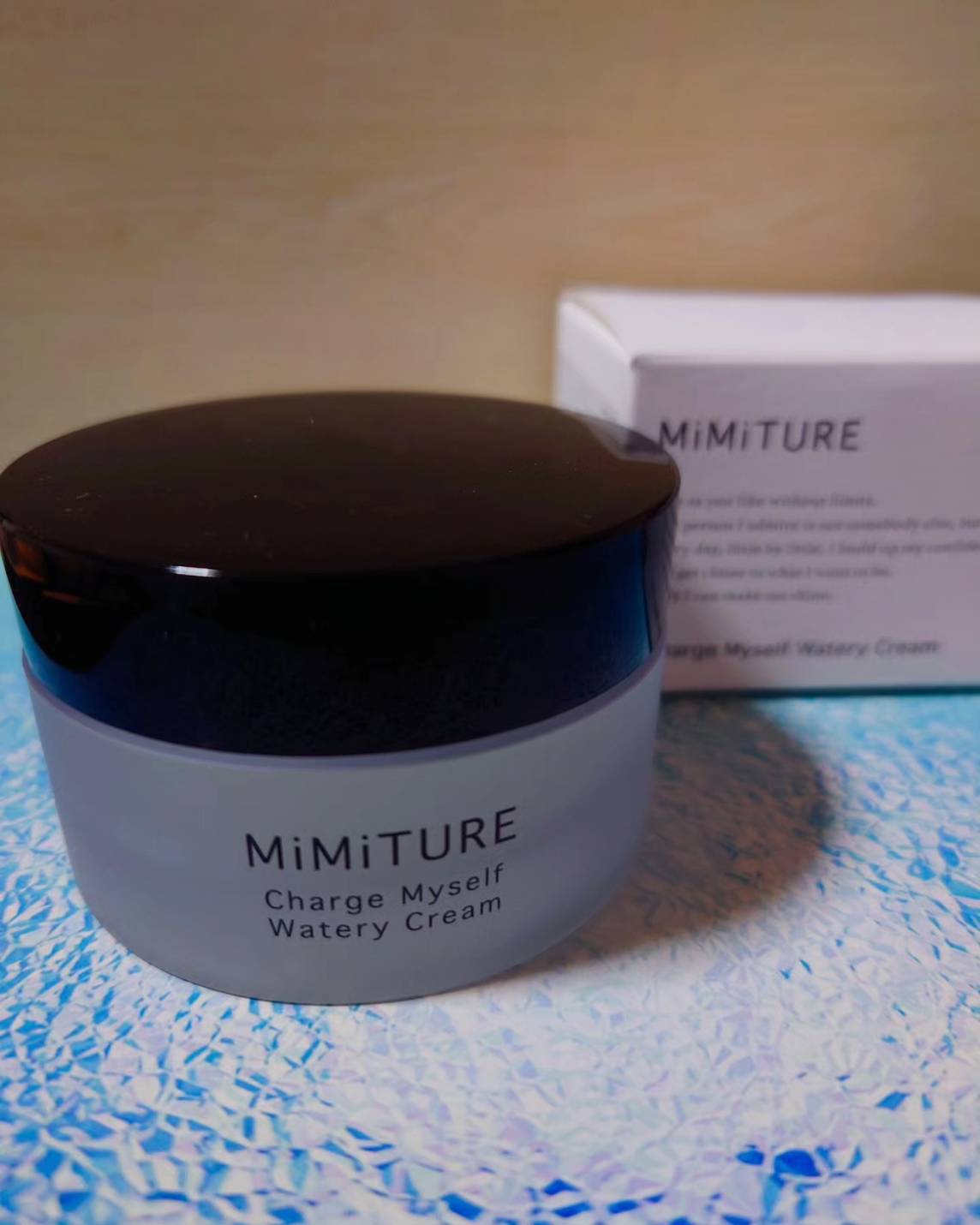 ミミチュール チャージマイセルフウォータリークリーム/クラブ/フェイスクリームを使ったクチコミ（1枚目）