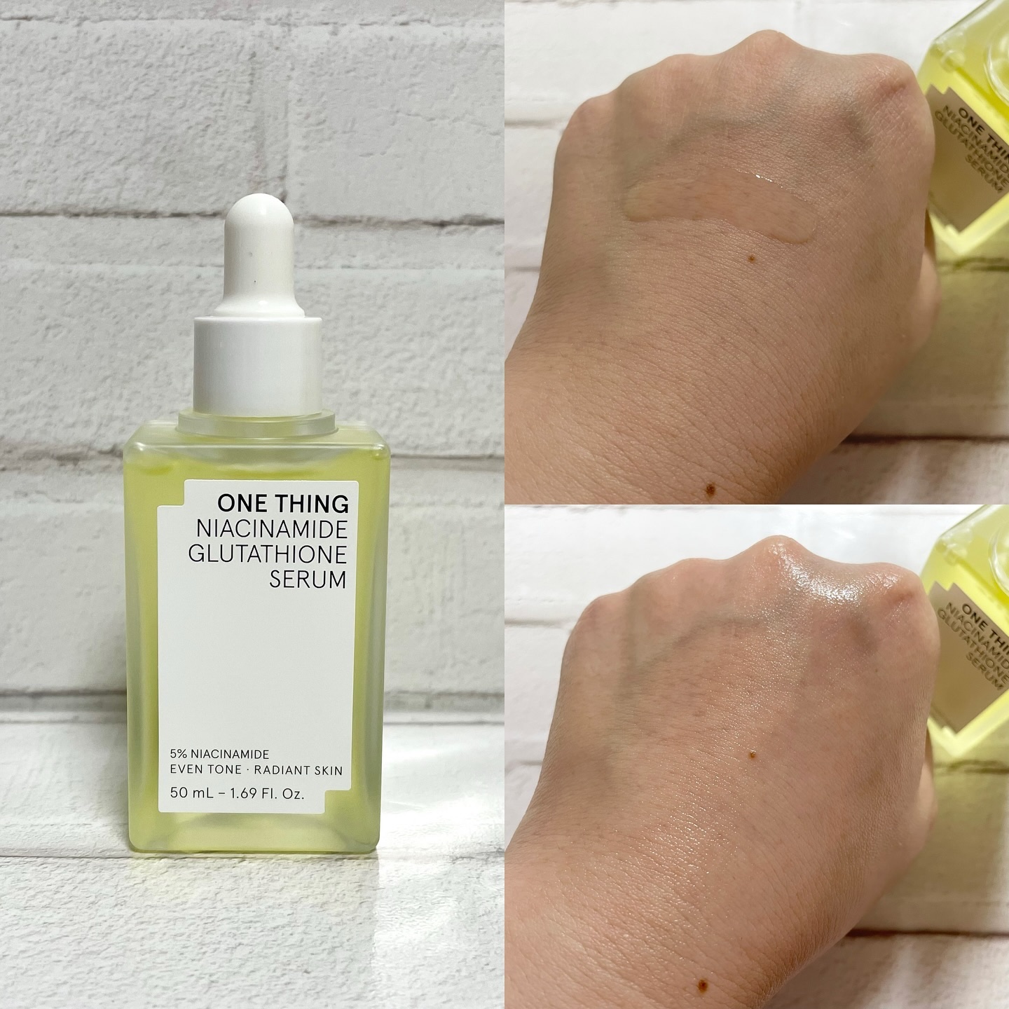 ナイアシンアミドグルタチオンセラム/ONE THING/美容液を使ったクチコミ（3枚目）