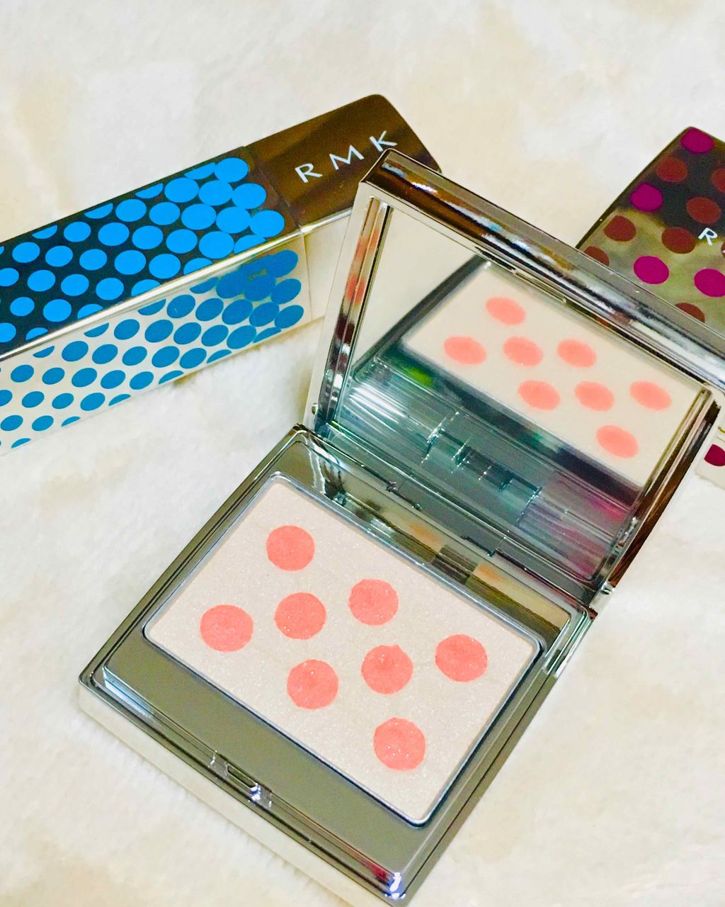 カラーポップチーク/RMK/パウダーチークを使ったクチコミ(1枚目)