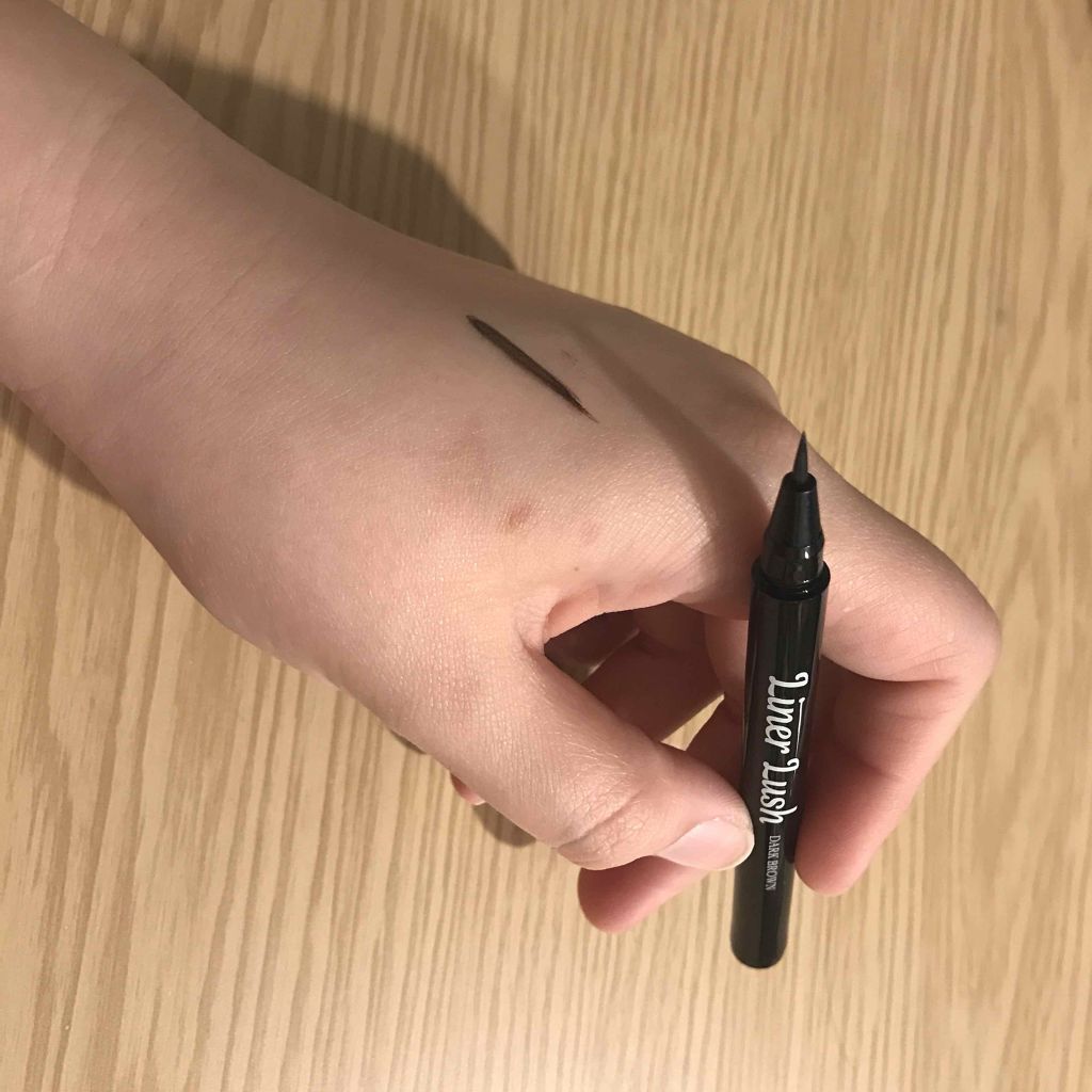 ライナーラッシュリキッドアイライナー/エスタ/リキッドアイライナーを使ったクチコミ(2枚目)