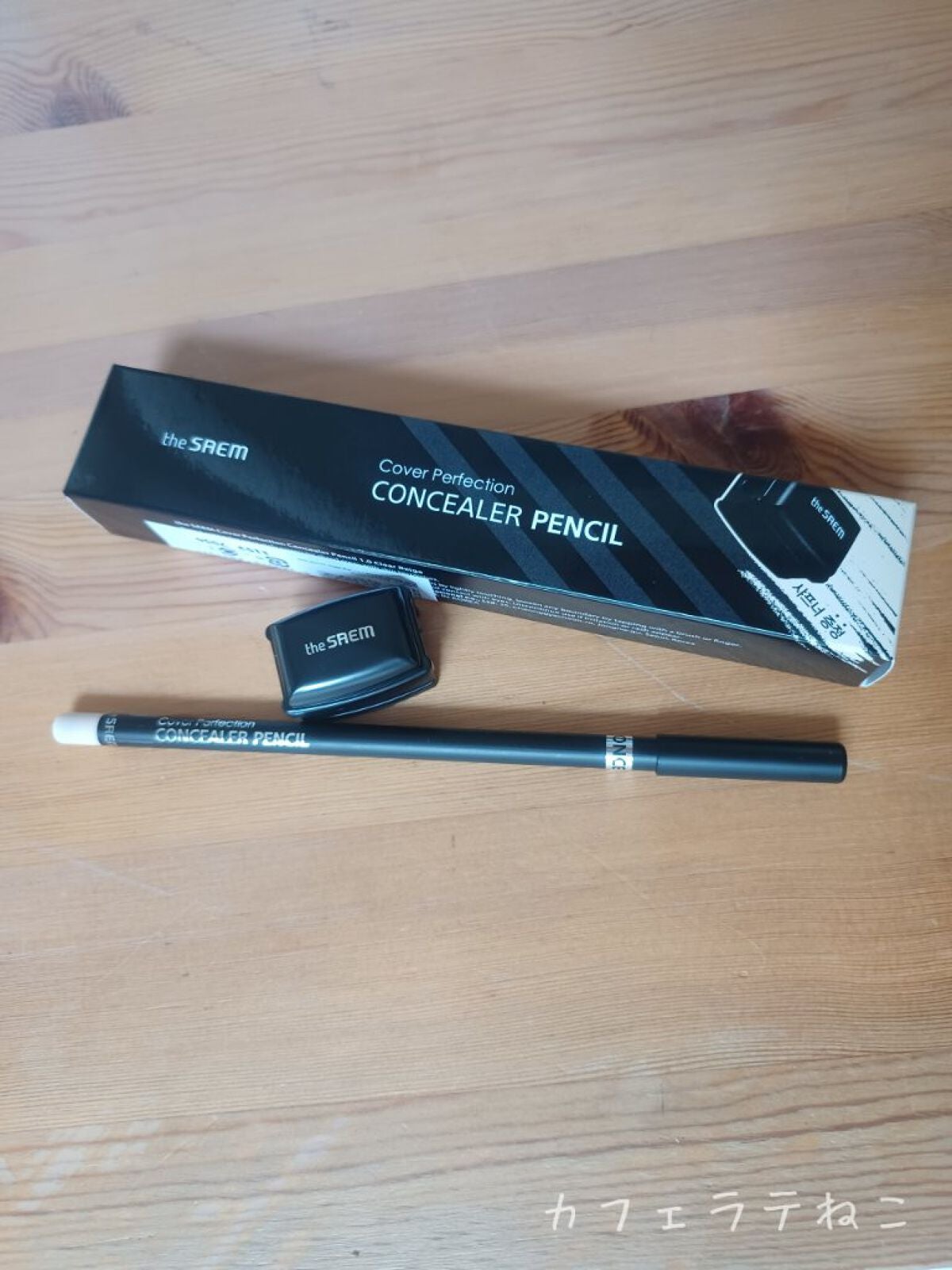 カバーパーフェクション コンシーラー ペンシル/the SAEM/ペンシルコンシーラーを使ったクチコミ(6枚目)