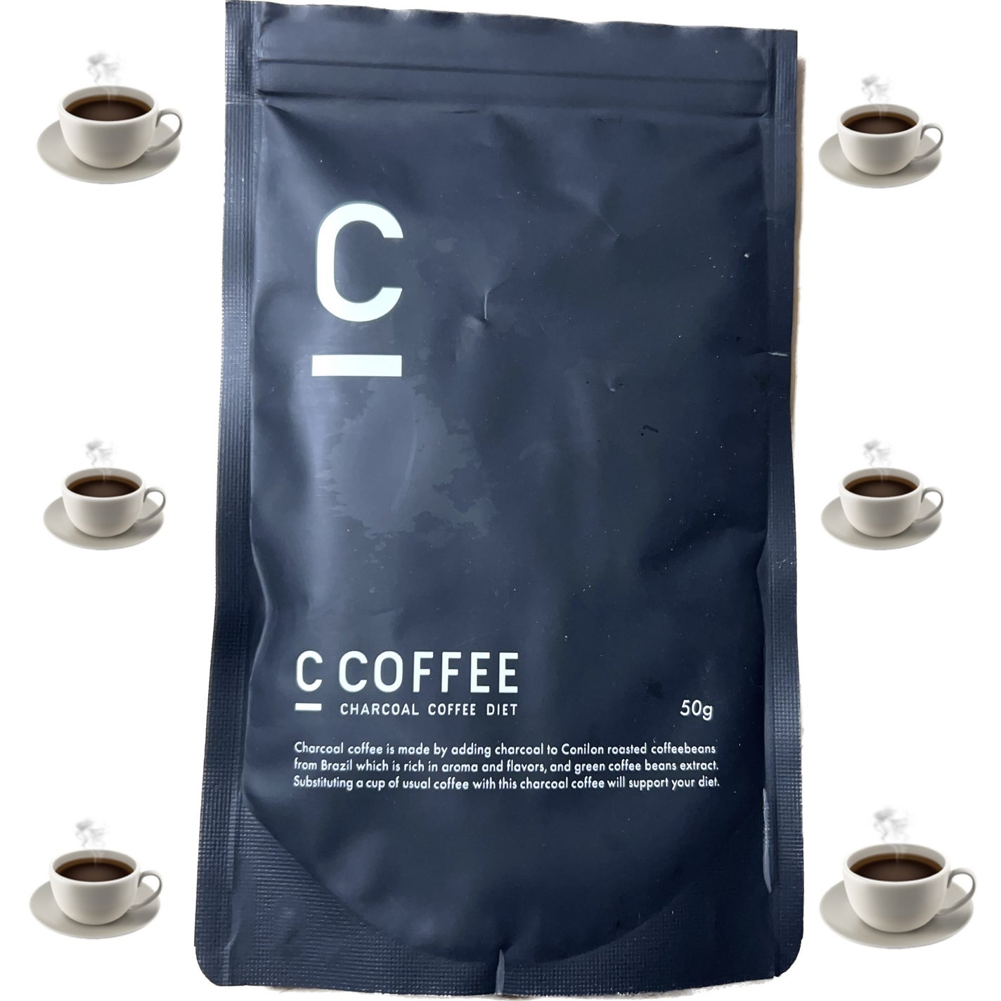 C COFFEE(チャコールコーヒーダイエット)/C COFFEE/ドリンクを使ったクチコミ(1枚目)