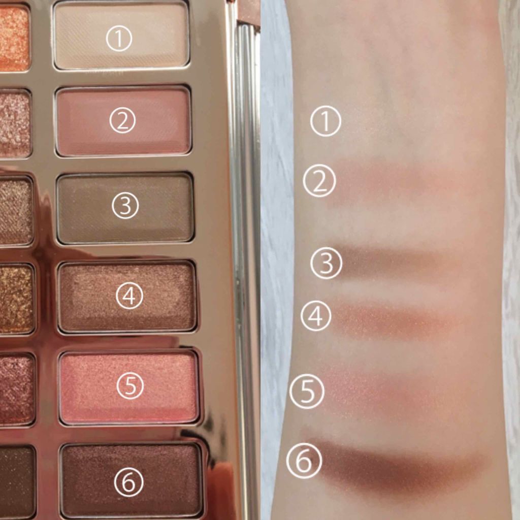 バレンタインボックス/VAVI MELLO/アイシャドウパレットを使ったクチコミ(2枚目)