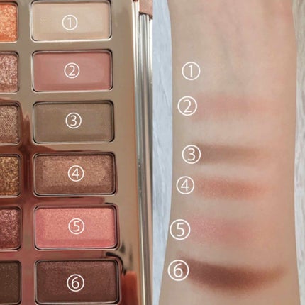 バレンタインボックス/VAVI MELLO/アイシャドウパレットを使ったクチコミ(2枚目)