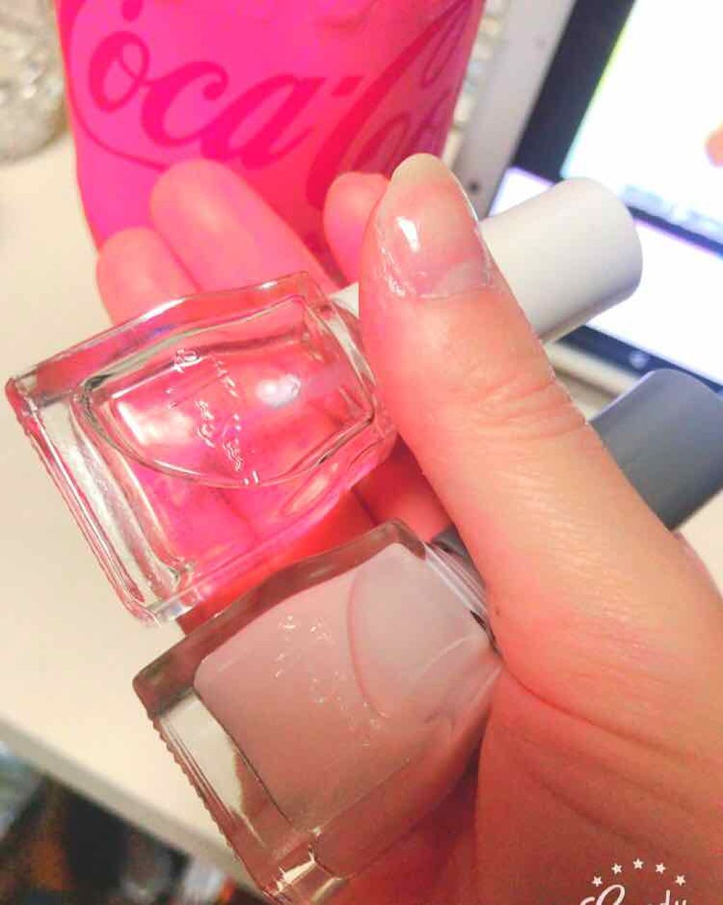 ネールガード/ettusais/ネイルトップコートを使ったクチコミ（1枚目）