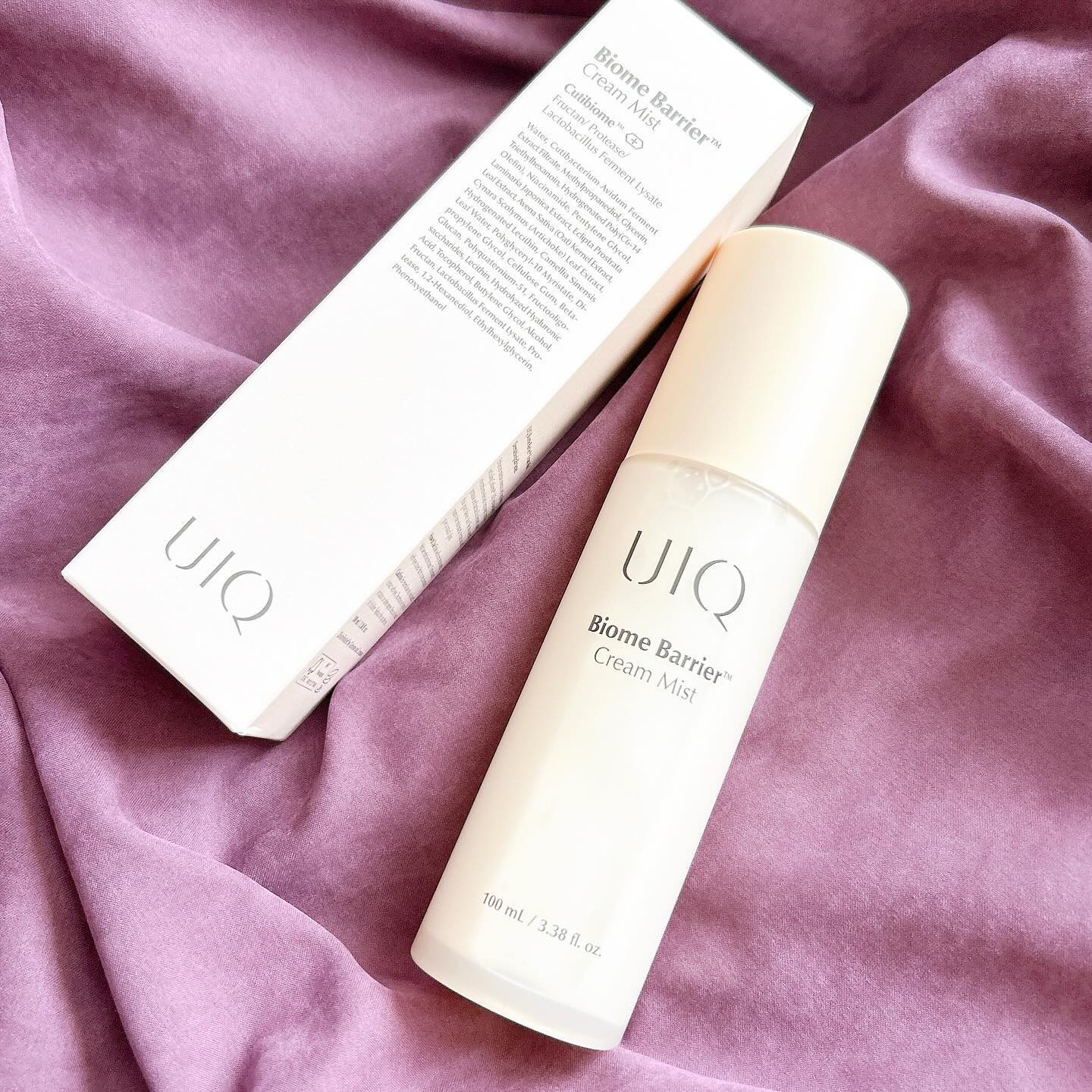 バイオームバリア クリームミスト/UIQ/ミスト状化粧水を使ったクチコミ（1枚目）
