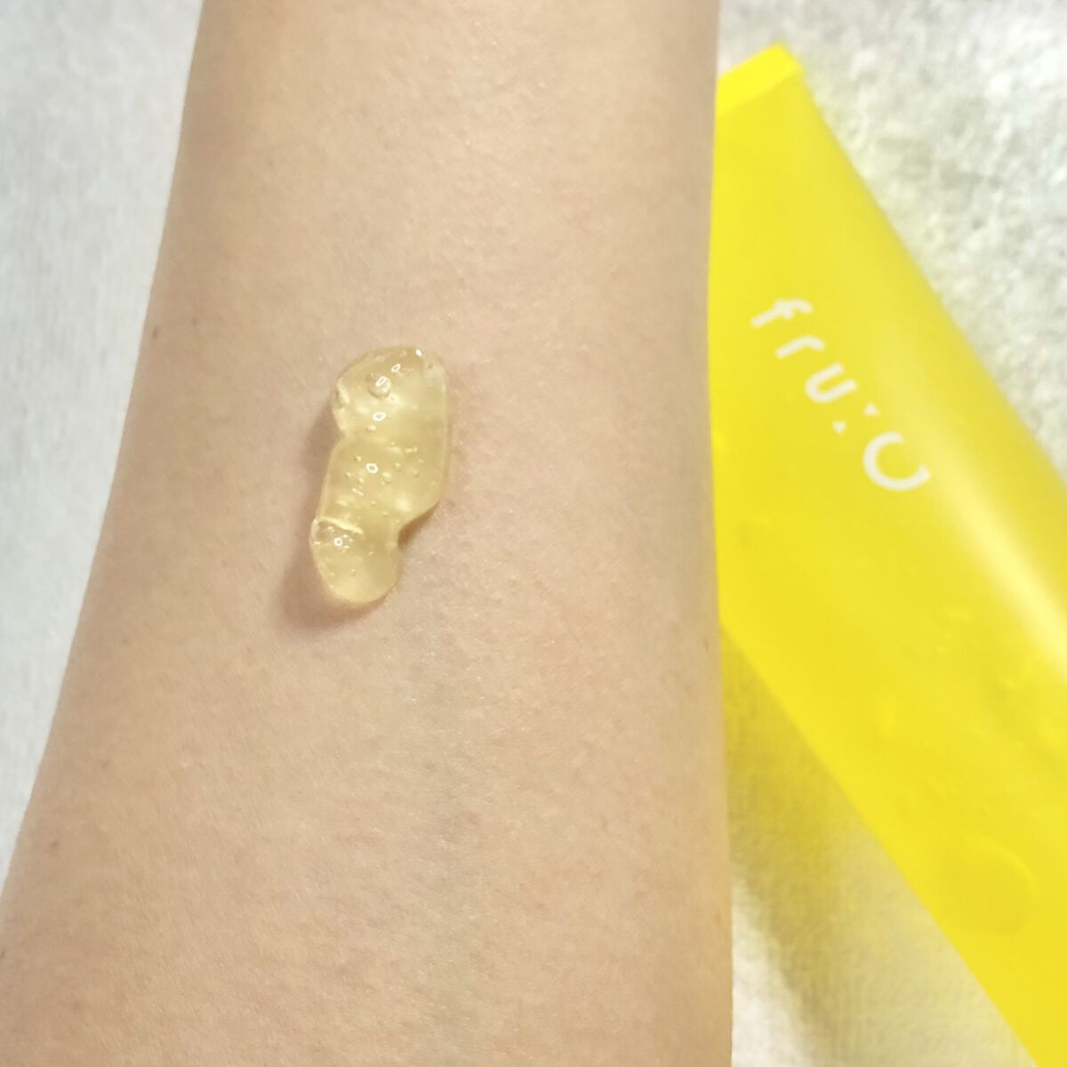 ビタミンスクラブクレンジング/Fru:C/クレンジングジェルを使ったクチコミ（3枚目）