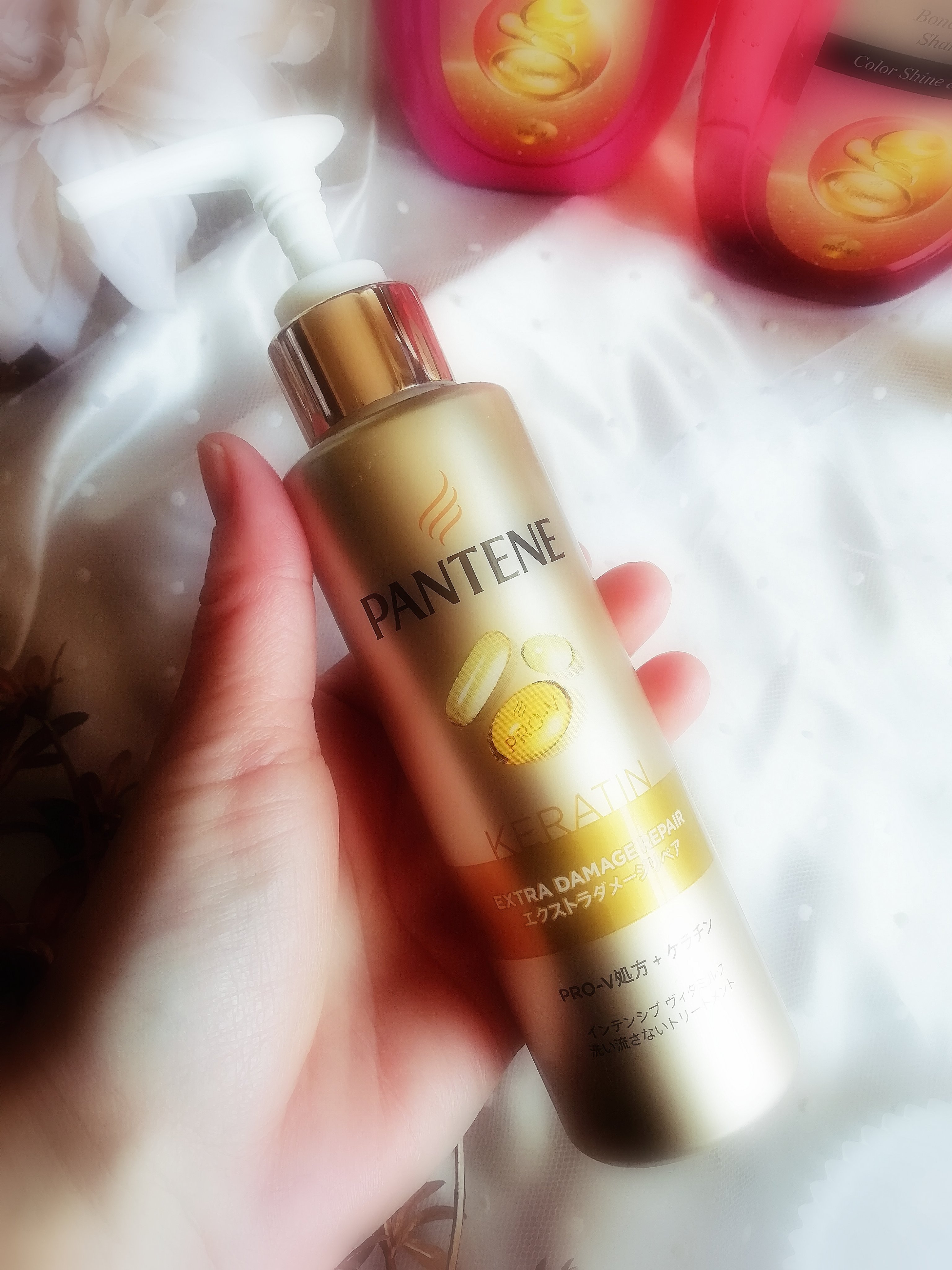 エクストラダメージリペア インテンシブ ヴィタミルク 洗い流さないトリートメント/パンテーン/アウトバストリートメントを使ったクチコミ（1枚目）