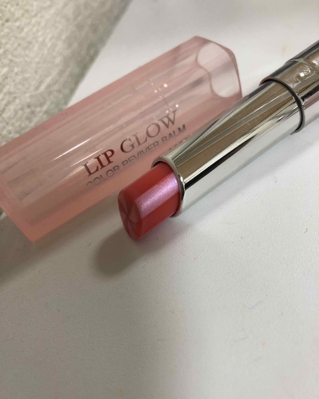 ディオール アディクト リップ グロウ マックス 201 ピンク/Dior/口紅を使ったクチコミ（1枚目）