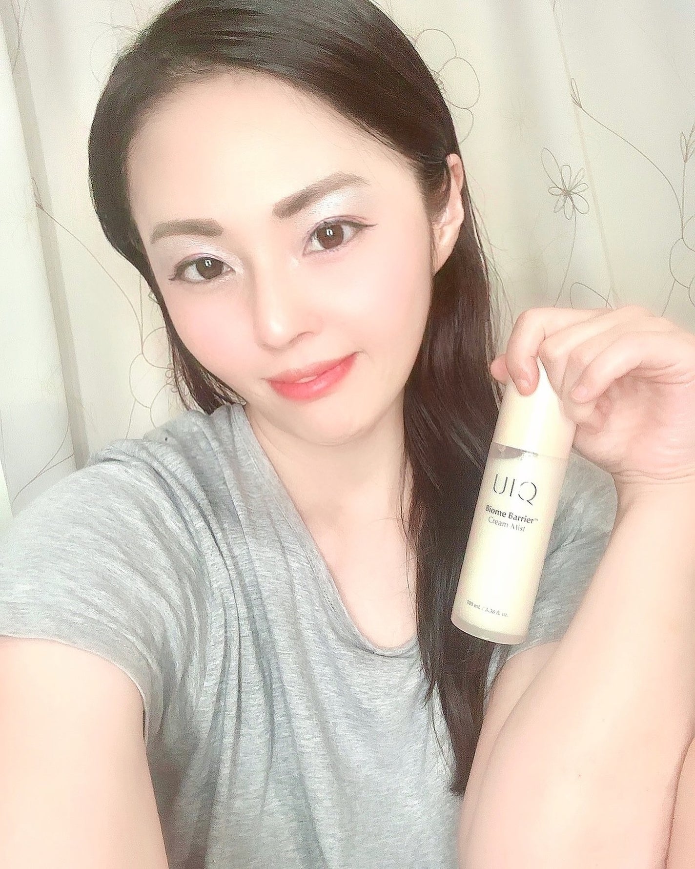 バイオームバリア クリームミスト/UIQ/ミスト状化粧水を使ったクチコミ(1枚目)