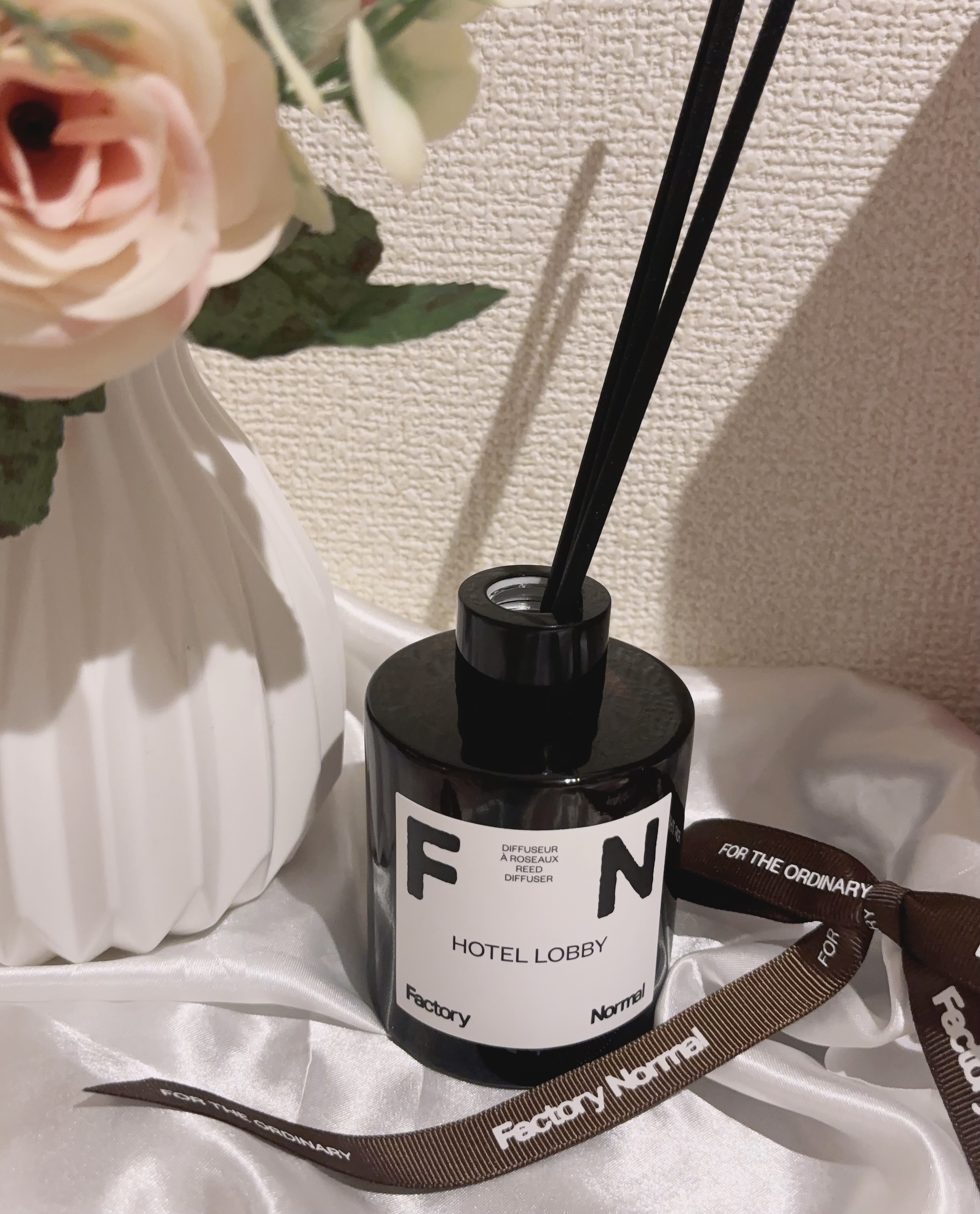 Factory Normal ディフューザー - WEDDING MARCHのクチコミ「🍀FACTORY NORMAL
韓国人気ディフューザー プレミアムGift Set

高級感溢.....」（1枚目）