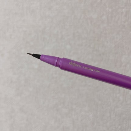 「密着アイライナー」ショート筆リキッド/デジャヴュ/リキッドアイライナーを使ったクチコミ(3枚目)