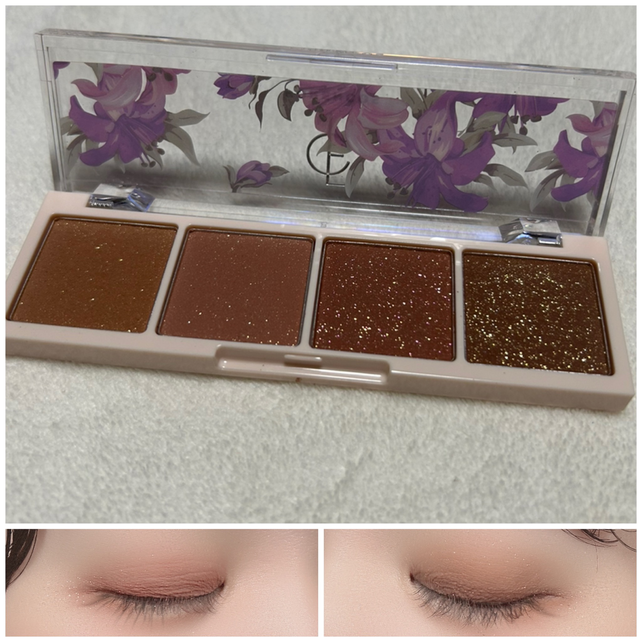 ベアシャドウパレット 08 ムーン/フォレンコス/アイシャドウパレットを使ったクチコミ（3枚目）