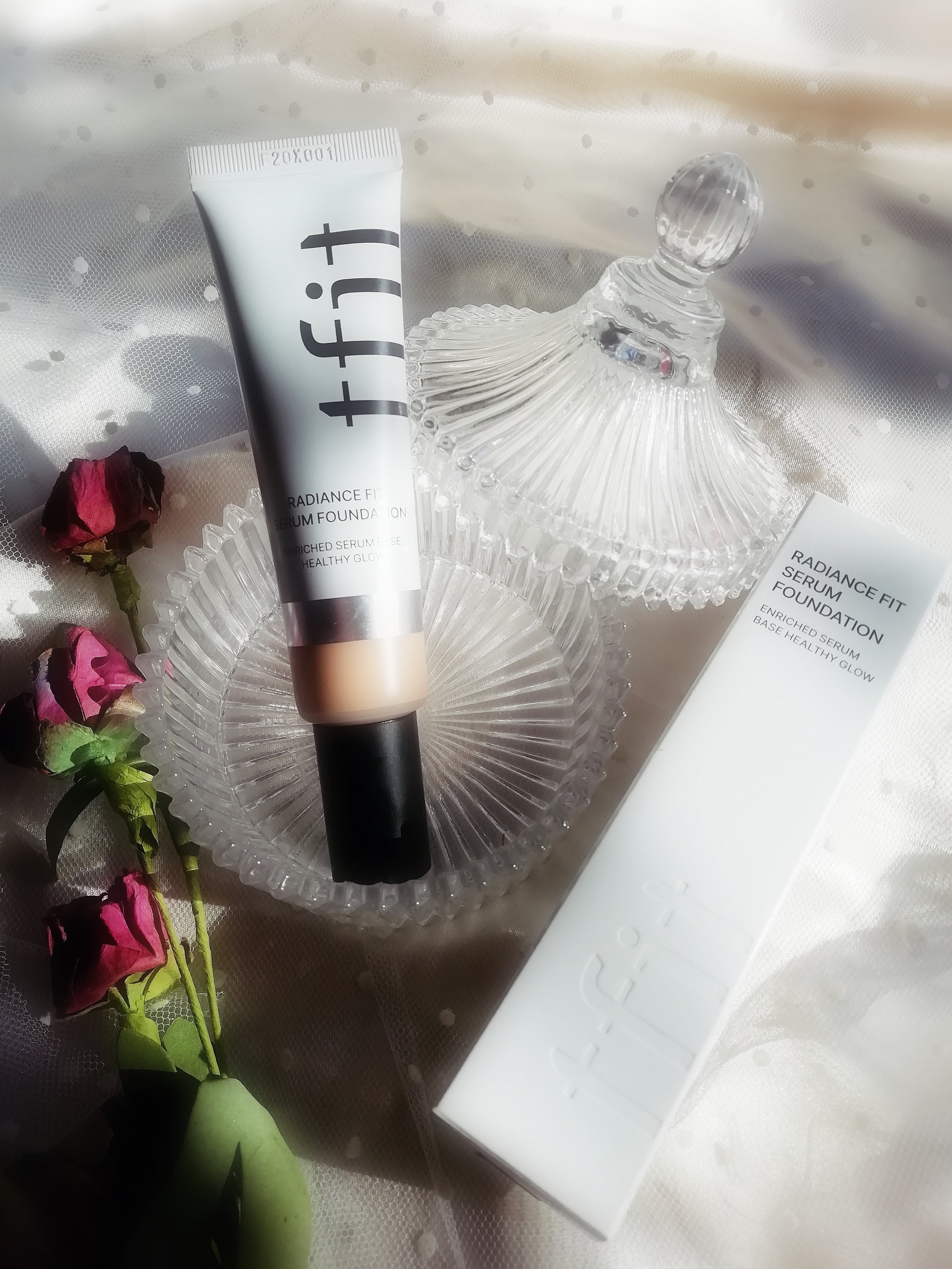 ラディアンスフィットセラムファンデーション N02 NUDE/TFIT/リキッドファンデーションを使ったクチコミ（1枚目）