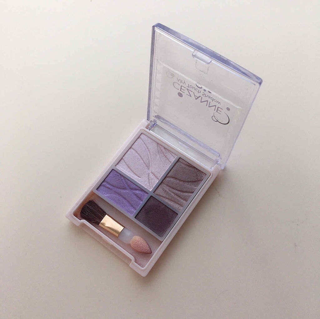 エアリータッチシャドウ/CEZANNE/アイシャドウパレットを使ったクチコミ（2枚目）