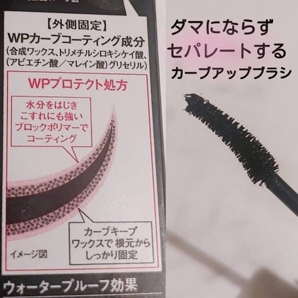 ラッシュフォーマーEX(ロングWP)/KATE/マスカラを使ったクチコミ(3枚目)