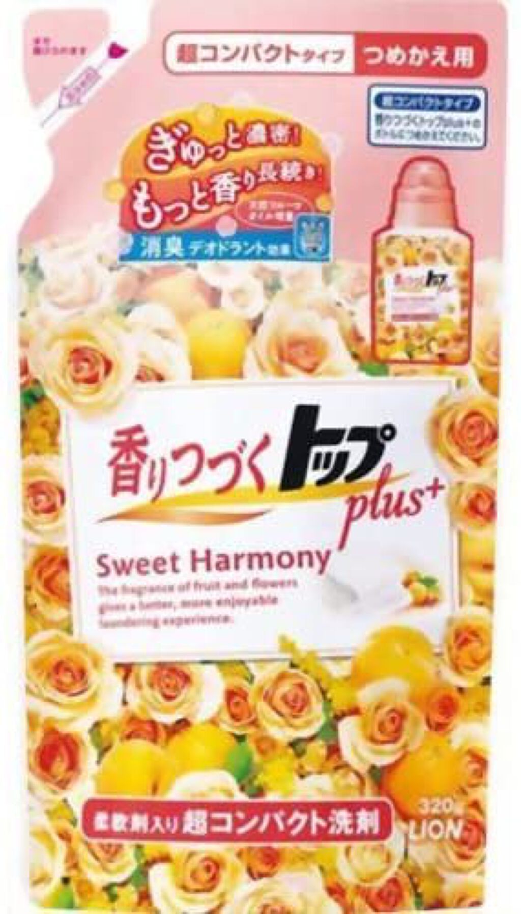 香りつづくトップ plus(プラス) スウィートハーモニー つめかえ用