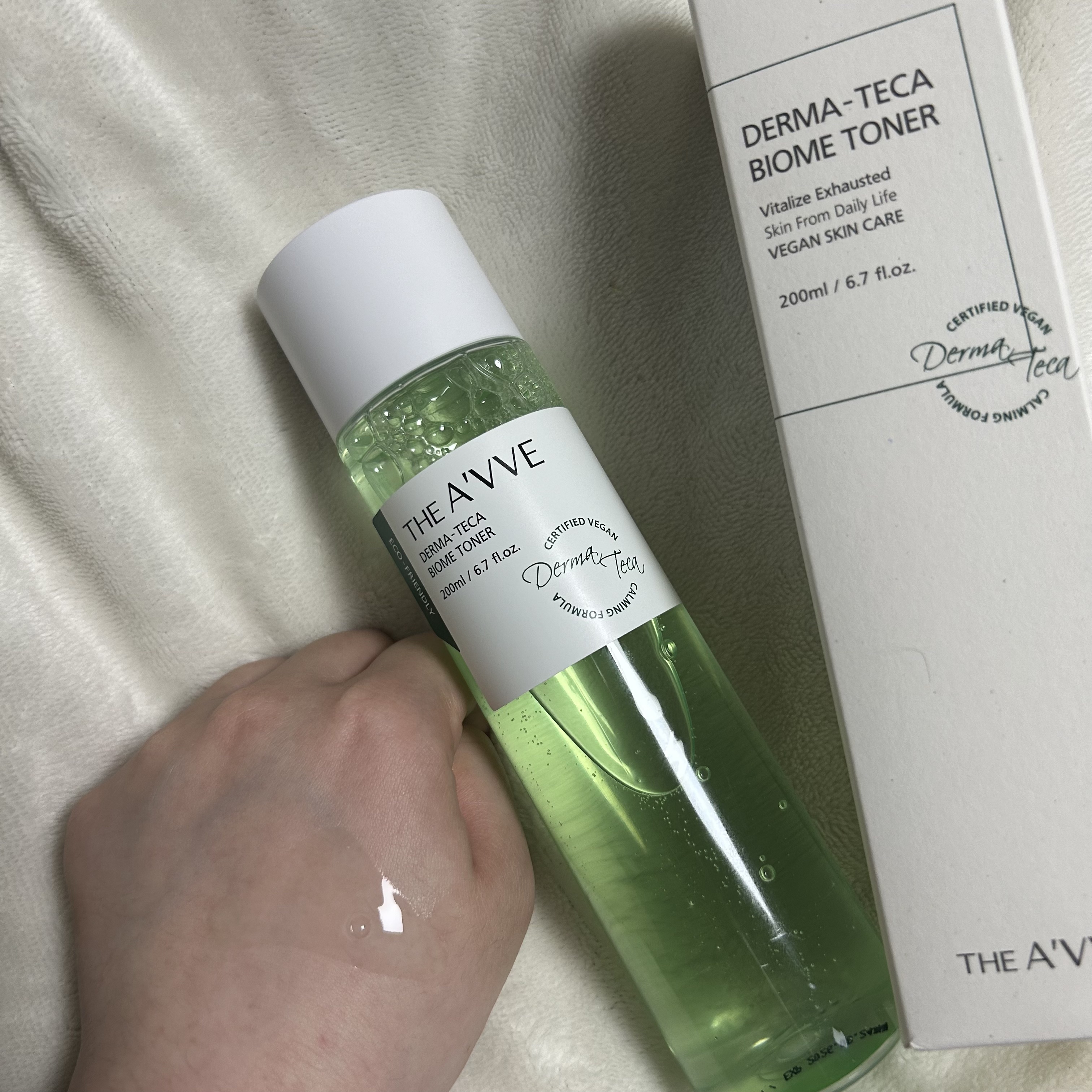 ダーマテカバイオームトナー/THE A'VVE/化粧水を使ったクチコミ（2枚目）