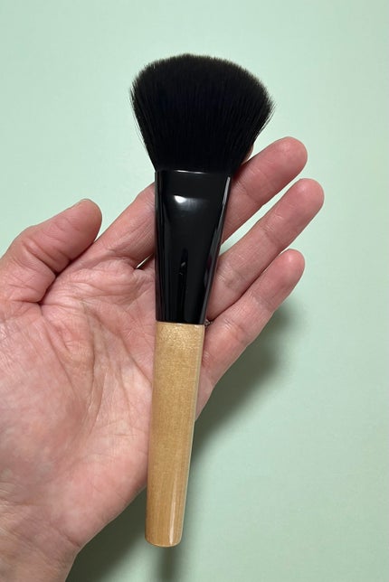 ぜんぜんチクチクしないチークブラシ/ウエルシア/メイクブラシを使ったクチコミ(6枚目)