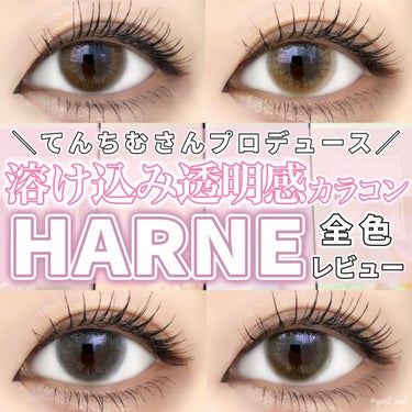 HARNE 1day/HARNE/ワンデー（１DAY）カラコンを使ったクチコミ（1枚目）