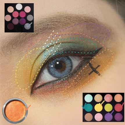 スパークリング ジェム/DAZZSHOP/ジェル・クリームアイシャドウを使ったクチコミ(4枚目)