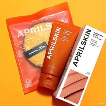 カロテン毛穴レスクレイパック/APRILSKIN/洗い流すパック・マスクを使ったクチコミ(6枚目)